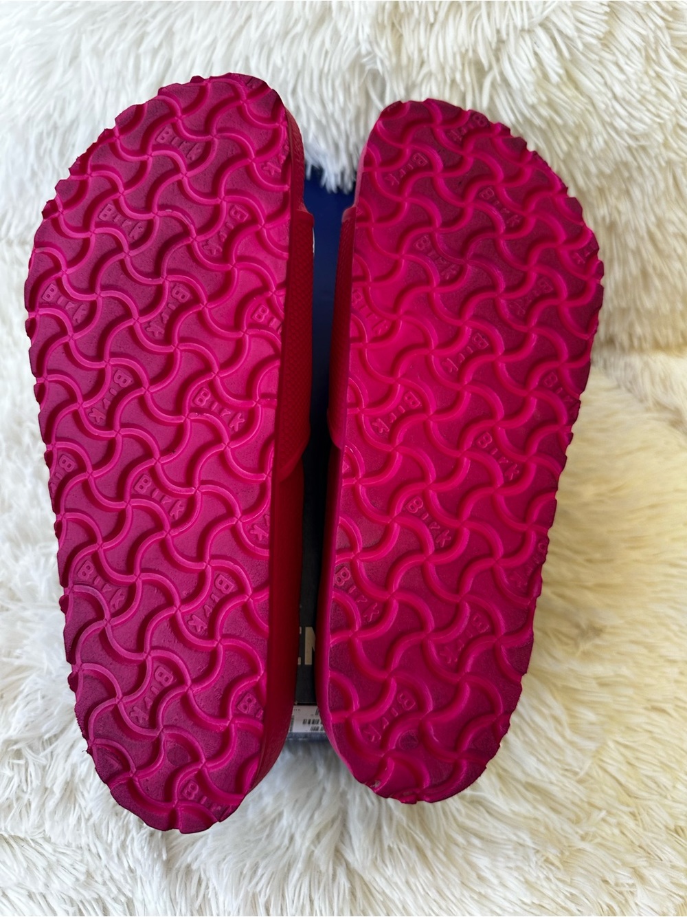 Birkenstock Barbados EVA Beetroot Purple Slide Sandals Pink Size: 40 EU 9 Women - Picture 4 of 6